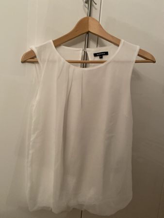 MORE & MORE Top, Weiss, Grösse 34 - Sommerlich leicht!
