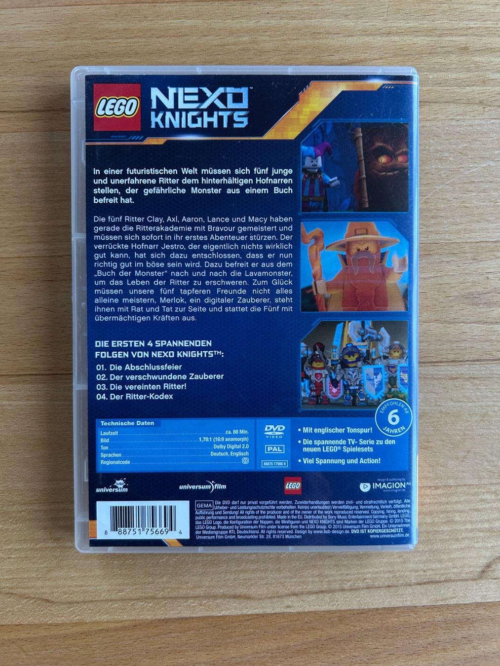 Tutti i DVDs: Nexo Knights 1.1 – Usato da Grosswangen venduto da che_gr 2