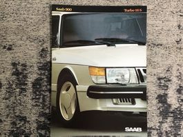 Saab 900 Turbo 16S Verkaufsprospekt 1984