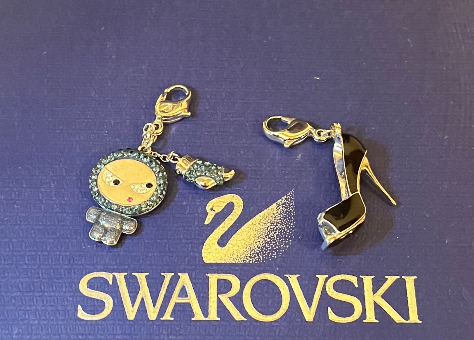 Swarovski Anhänger: Swarovski zwei Anhänger original – Neu (gemäss Beschreibung) aus Kirchleerau von Piroska05 3