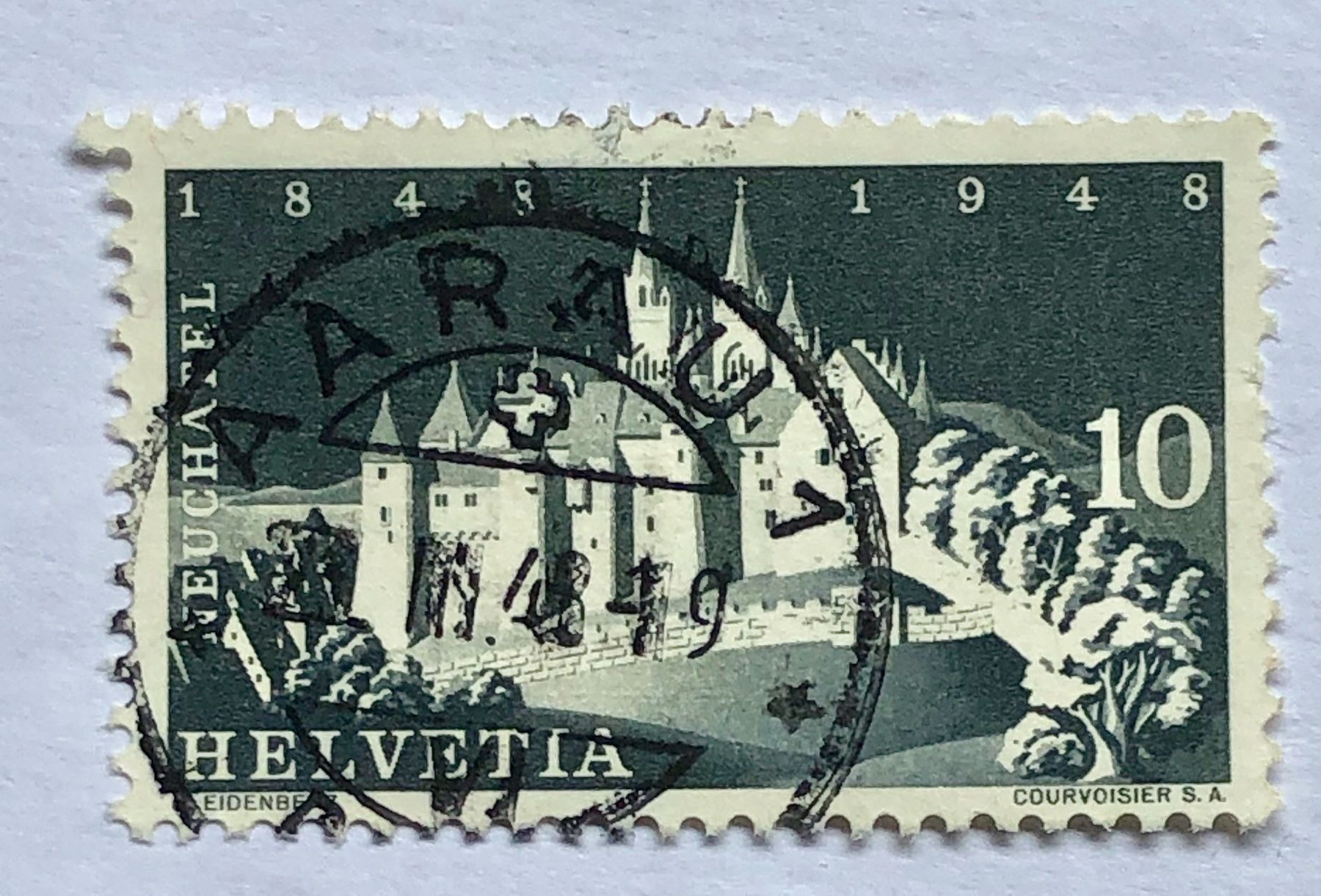 Tutti i francobolli: Nr.282  mit Vollstempel Aarau – Usato da Aarau venduto da Billa007