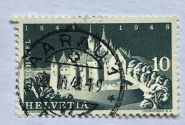 Nr.282  mit Vollstempel Aarau