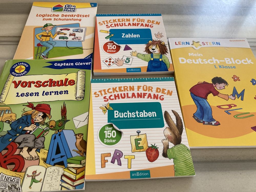 Lernhefte Für Die 1. Klasse – Spielerisch üben Für Schulstarter