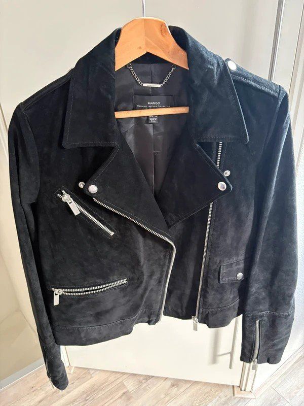 Mango Giacche: Leder Jacke echt Leder Mango gr.42 – Nuovo (secondo la descrizione) da Hitzkirch venduto da Paedy2