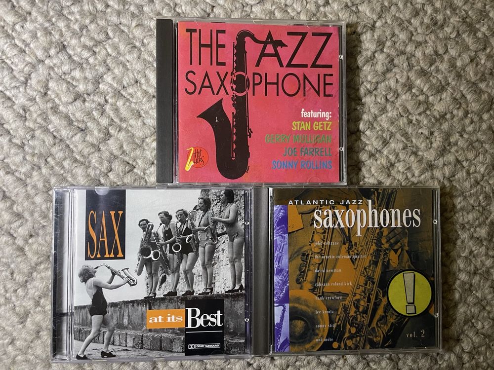 The Jazz Saxophone*Sax at the Best*Atlantic Jazz Saxophones (Gebraucht ...