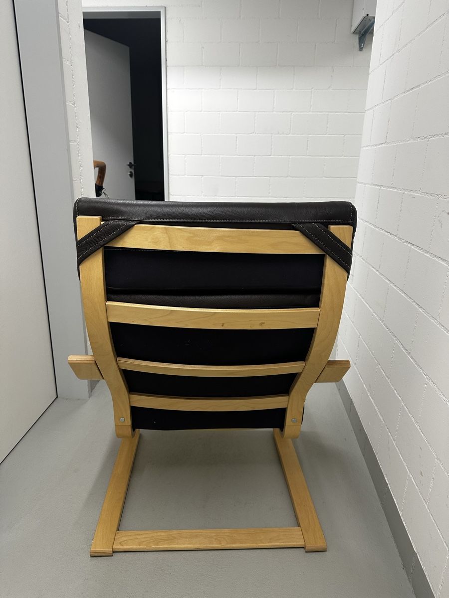 Ikea Fauteuils: Ikea Sessel Poäng Leder – D'occasion à Märwil par Nofede 1