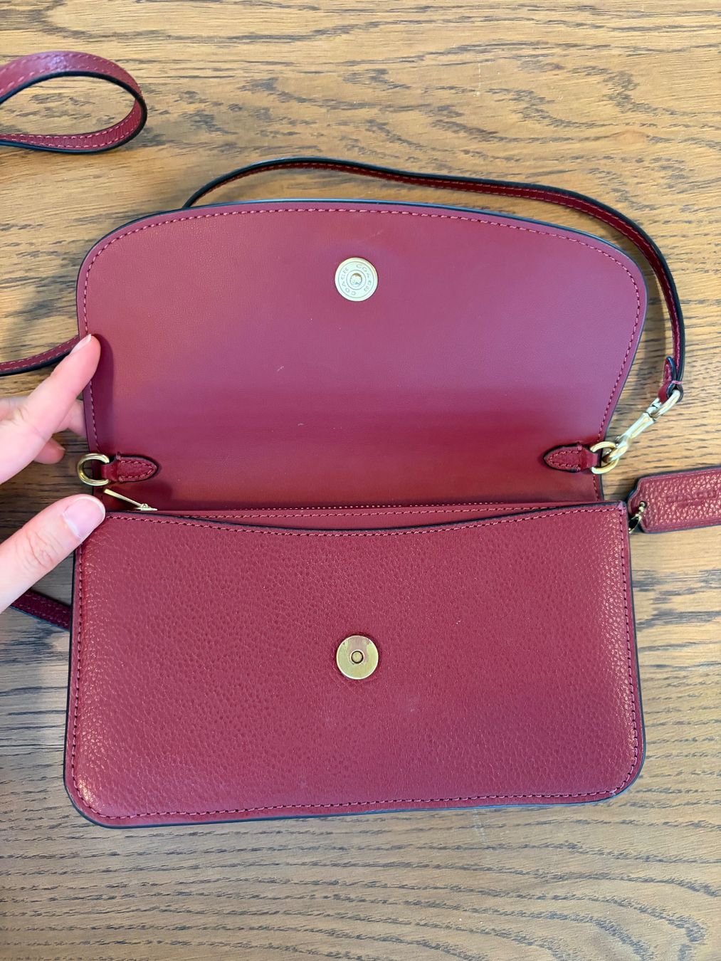 Coach Borse da donna: Coach bag leather bordeaux – Usato da Puidoux venduto da shi_rgk7 3