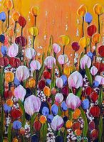 Peinture D'art Tableaux Original on Canvas 