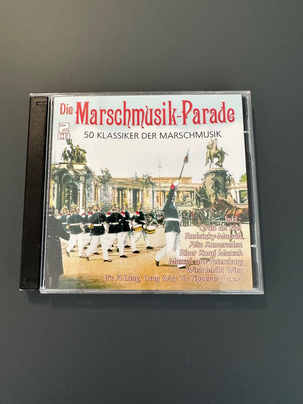 CD: Doppel-CD DIE MARSCHMUSIK-PARADE – Usato da Münsingen venduto da Sternsaphir64