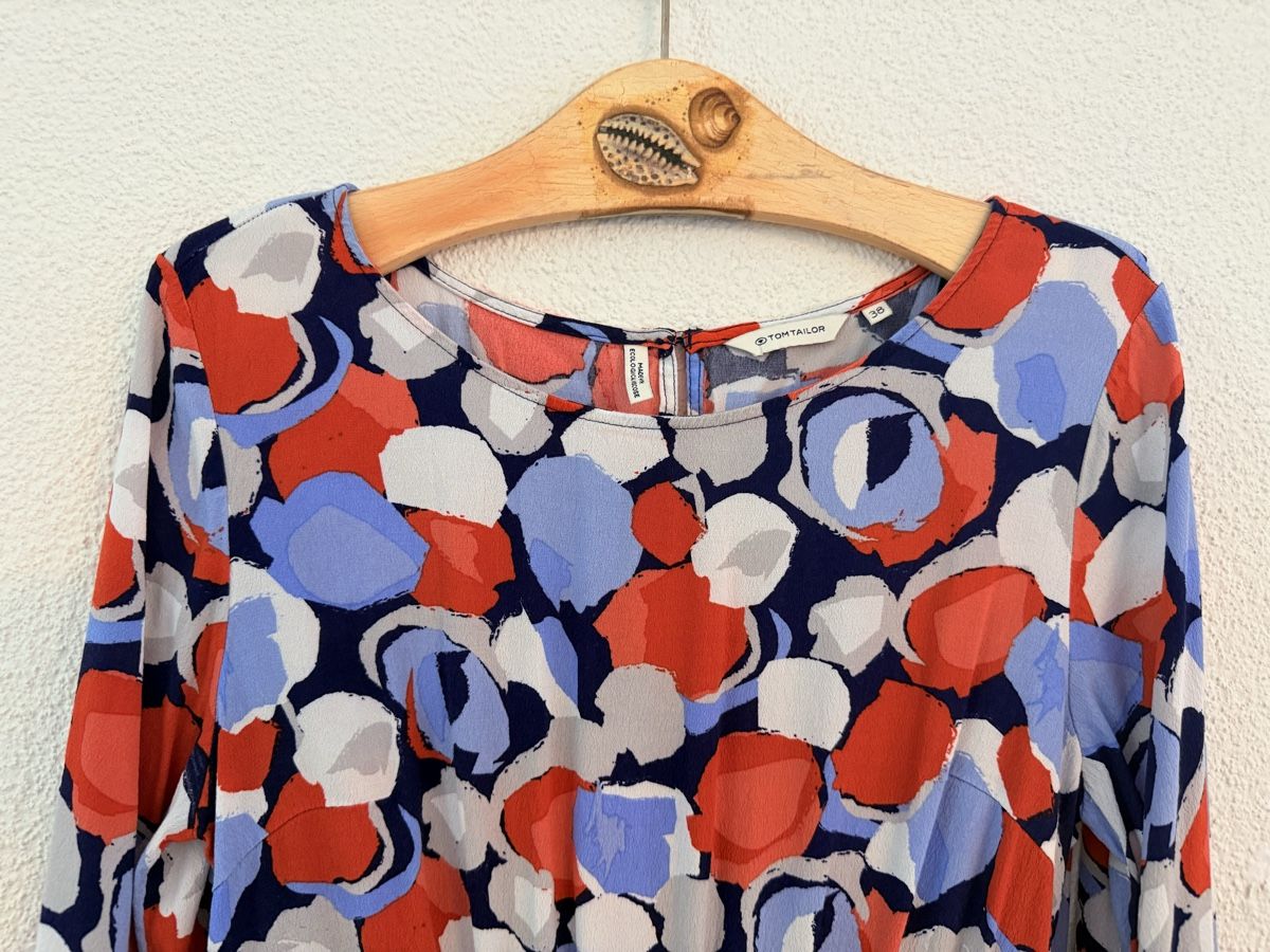 Vestiti: Tom Tailor Damenkleid gemustert Grösse 38 – Usato da Neerach venduto da Meli_sara 2