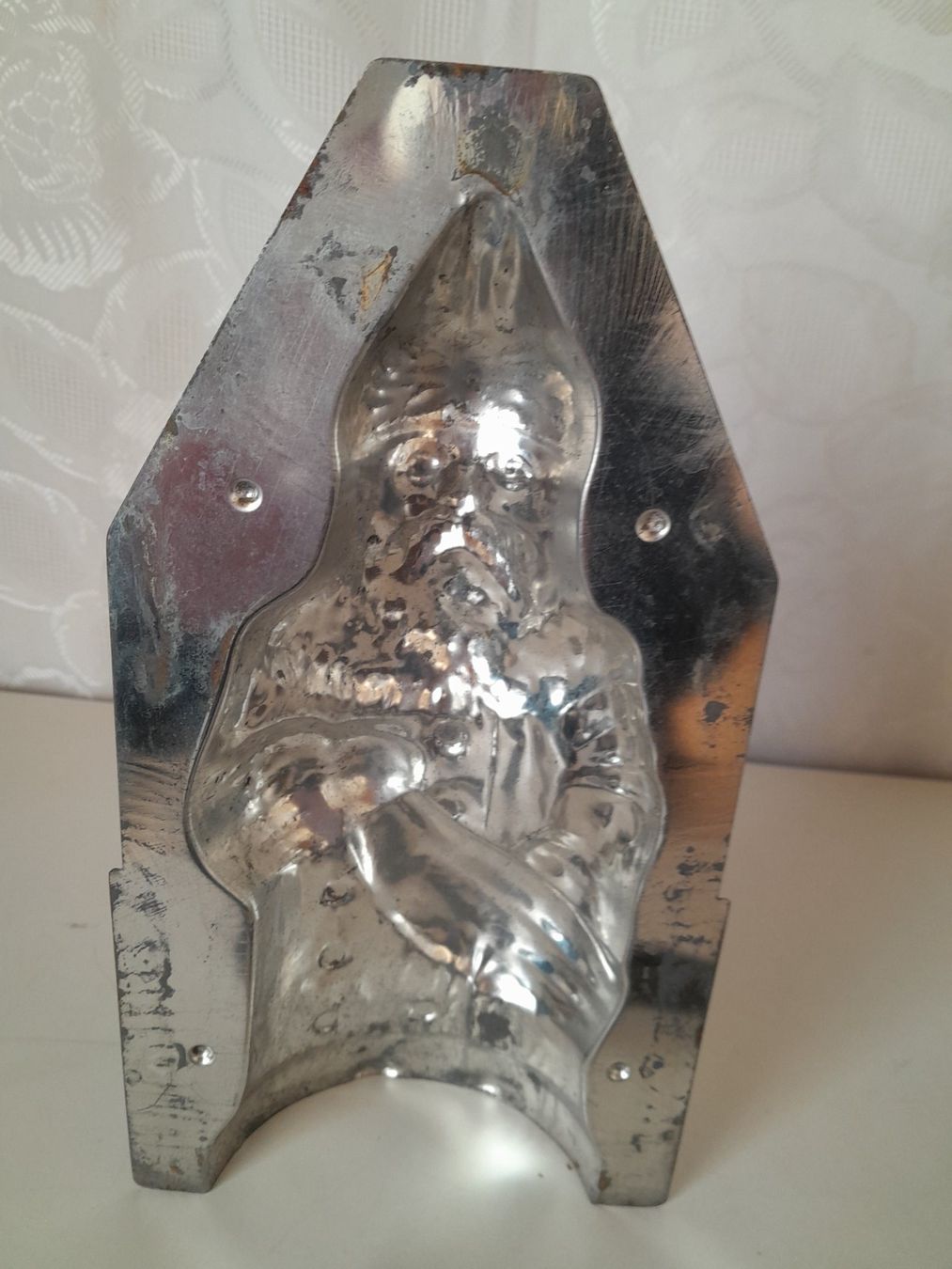 Teglie da forno: Weihnachtsmann, Nikolaus, Schokoladenform, Backform Metall – Usato da Schwarzenbach SG venduto da utschu09 7
