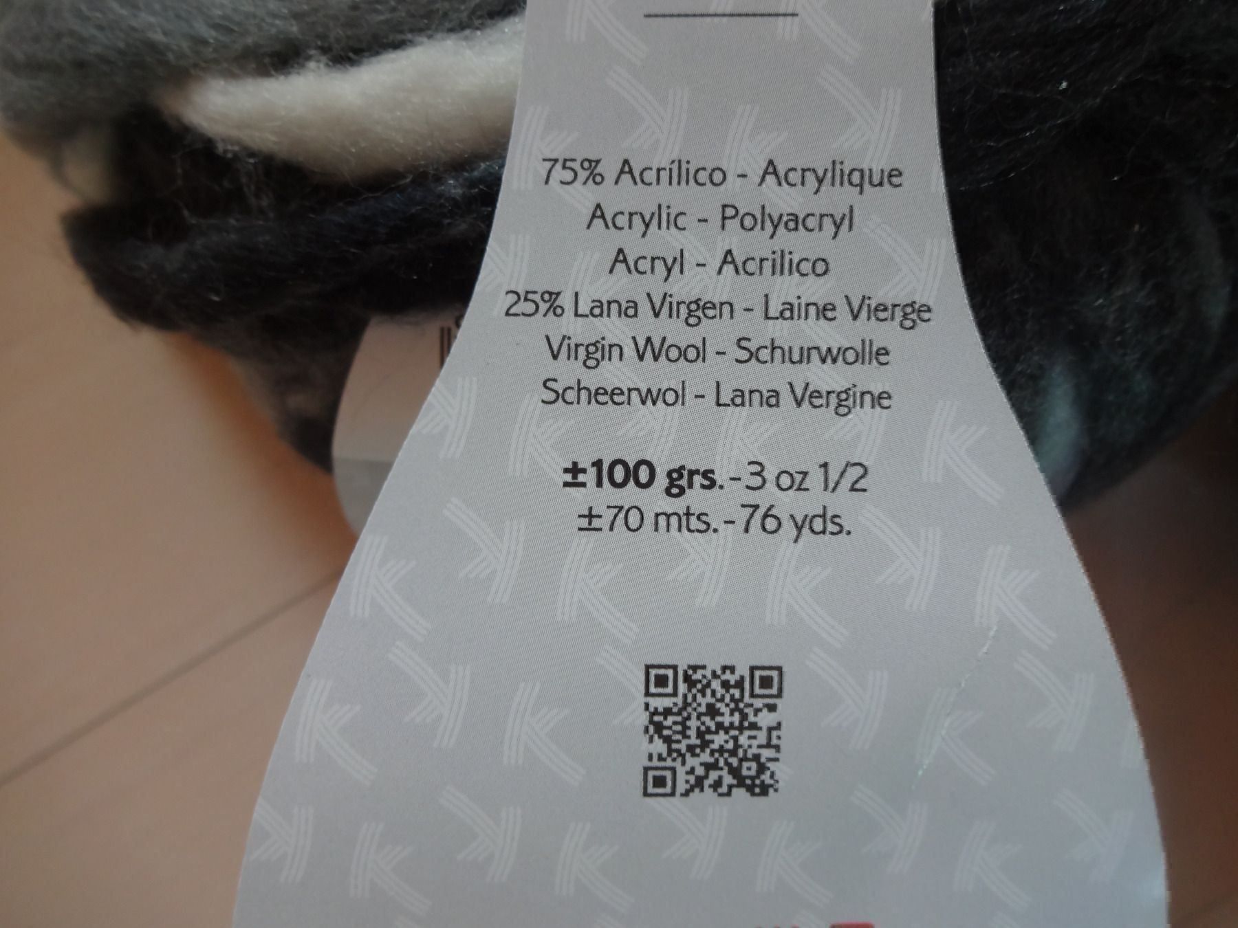 Lana: * KATIA LOOK  500g * – Nuovo e nell'imballaggio originale da Reigoldswil venduto da arosa05 4