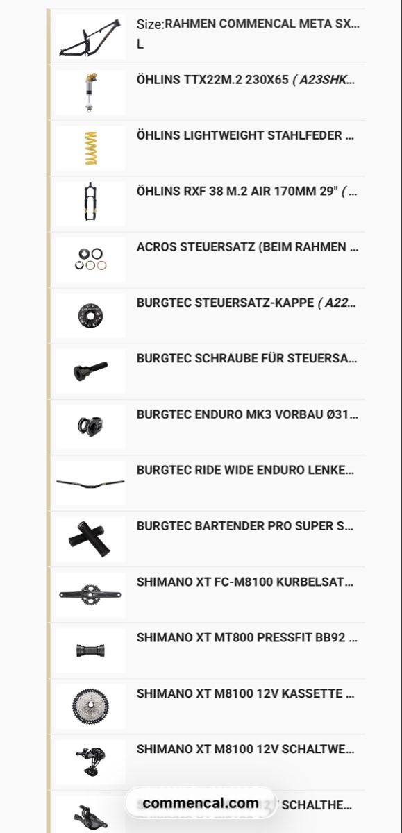Commencal Biciclette: Commencal Meta SX V5 – Usato da diessenhofen venduto da jus_2hc9 7