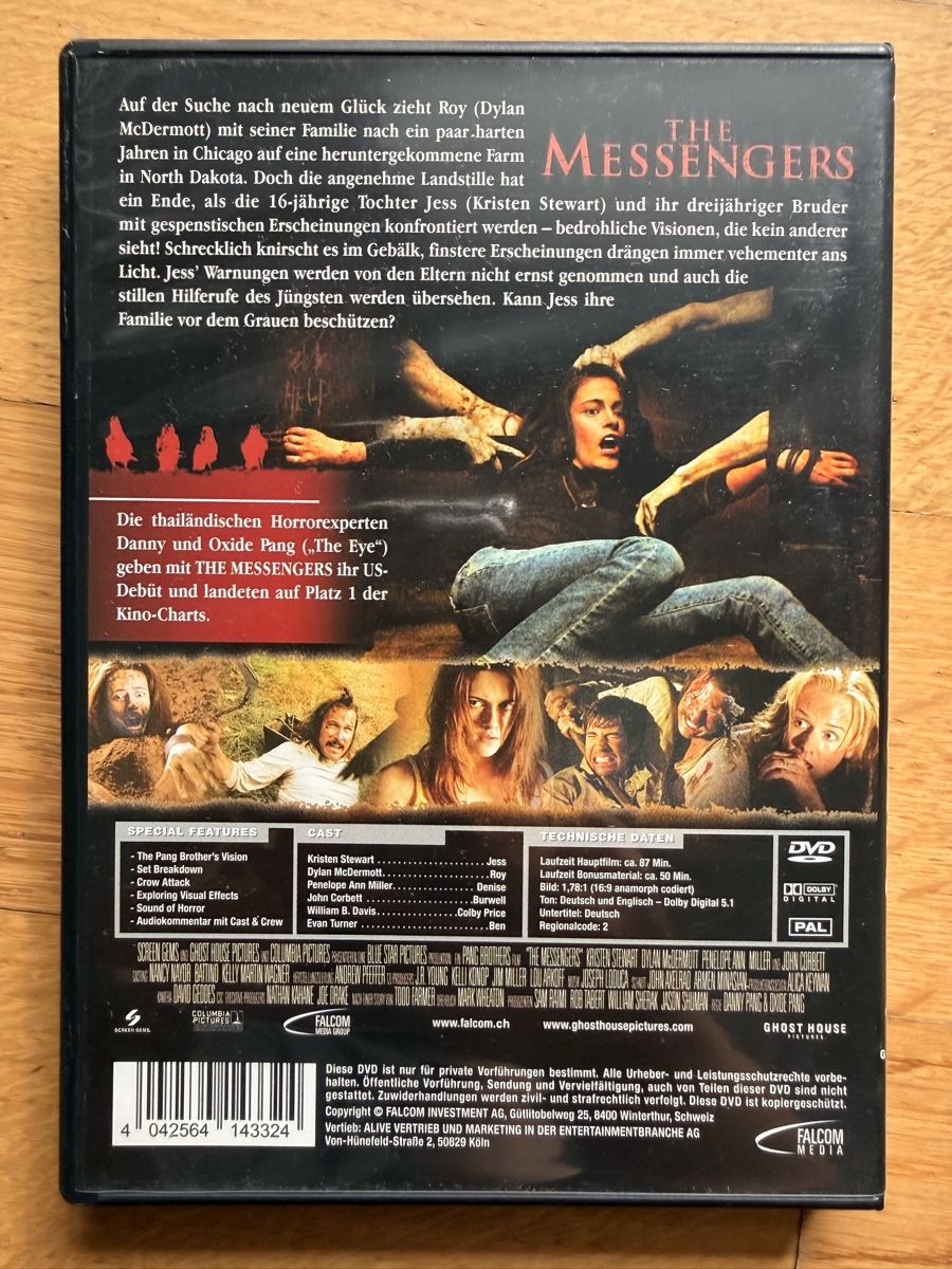 Alle DVDs: The Messengers - DVD – Gebraucht aus Kölliken von nerdorado 1