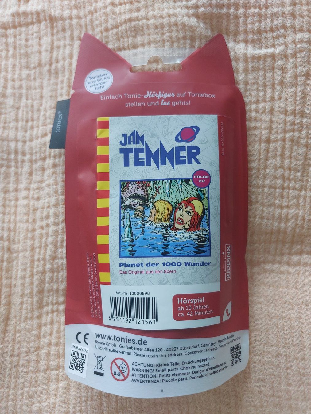 Audiolibri: TONIE Jan Tenner - Planet der 1000 Wunder – Nuovo e nell'imballaggio originale da Balterswil venduto da Steineparadies 1