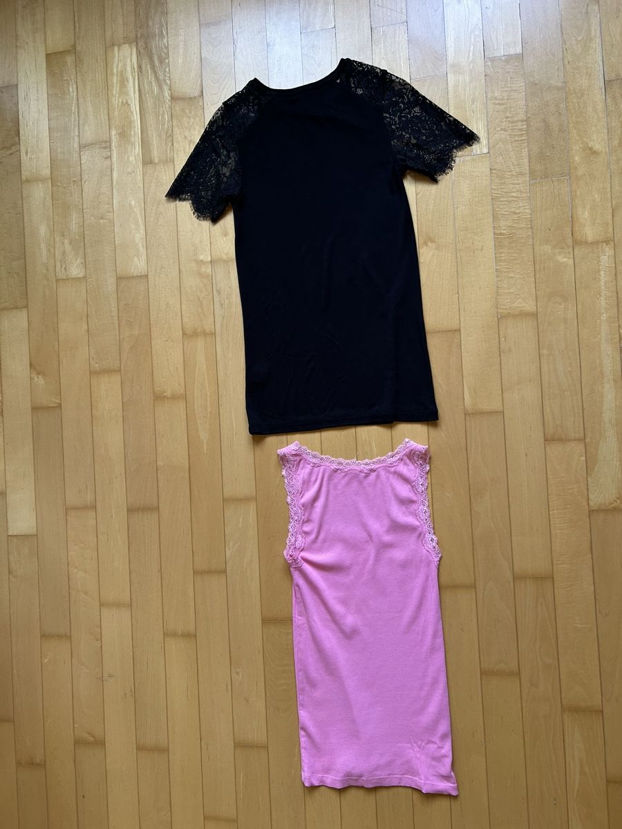 Esprit Top: Mit Spitze: 2 verschiedene Tops ESPRIT, Grösse S – Nuovo (secondo la descrizione) da Diessenhofen venduto da Bmaurice 3