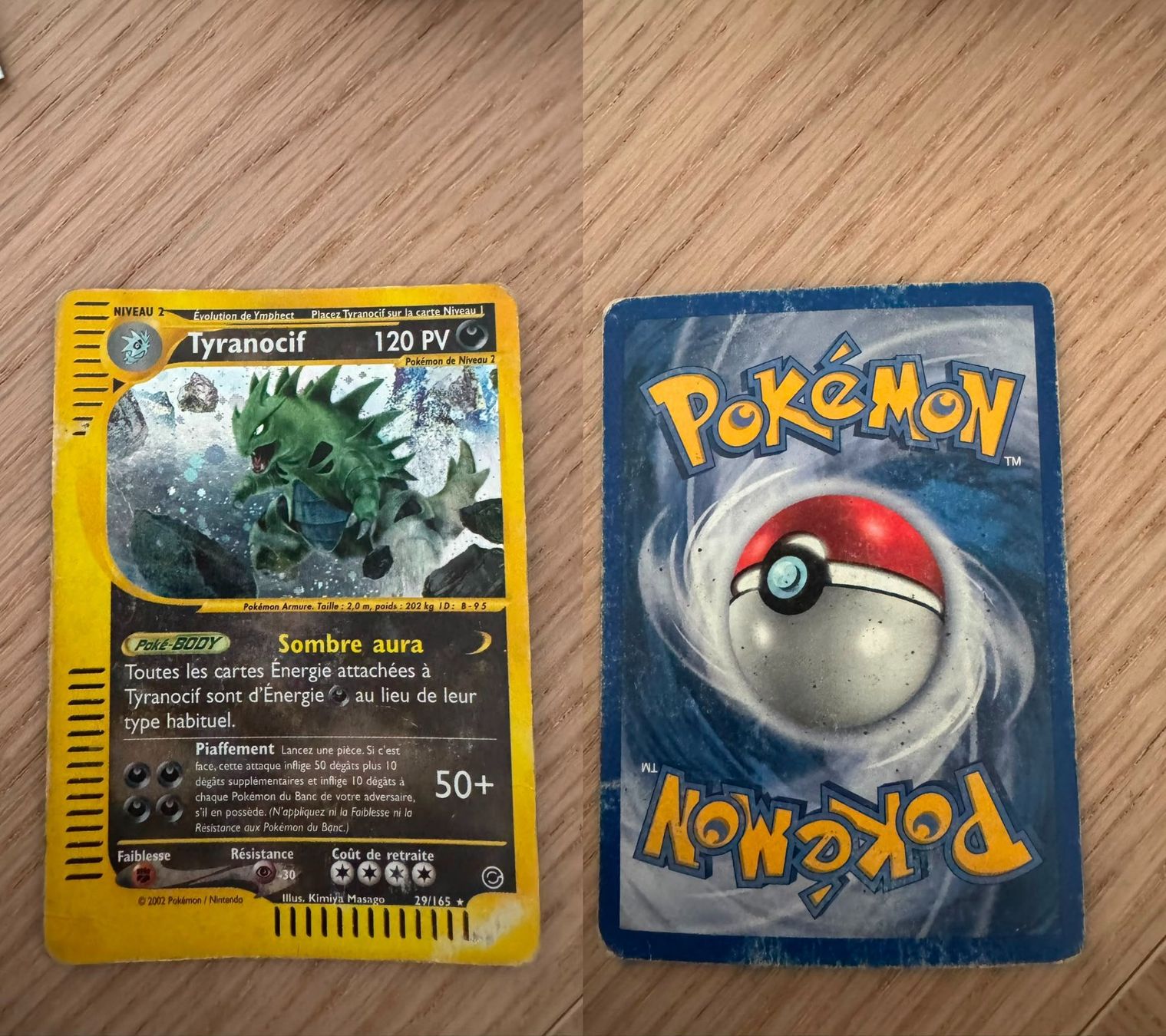 Pokémon Sammelbilder & Trading cards: Tyranitar 29/165 – Gebraucht aus Chavannes-Renens von skywalker1942