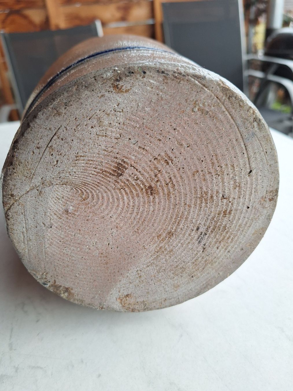 Caraffe: GROSSE ALTE KERAMIKKARAFFE – Usato da Huttwil venduto da Kunterbuntli 3