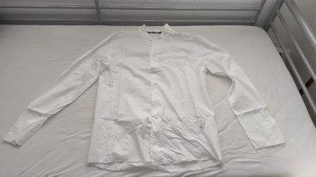 ultradünnes Hemd, 100% Cotton , weiss, Gr. XL NP CHF 199,00