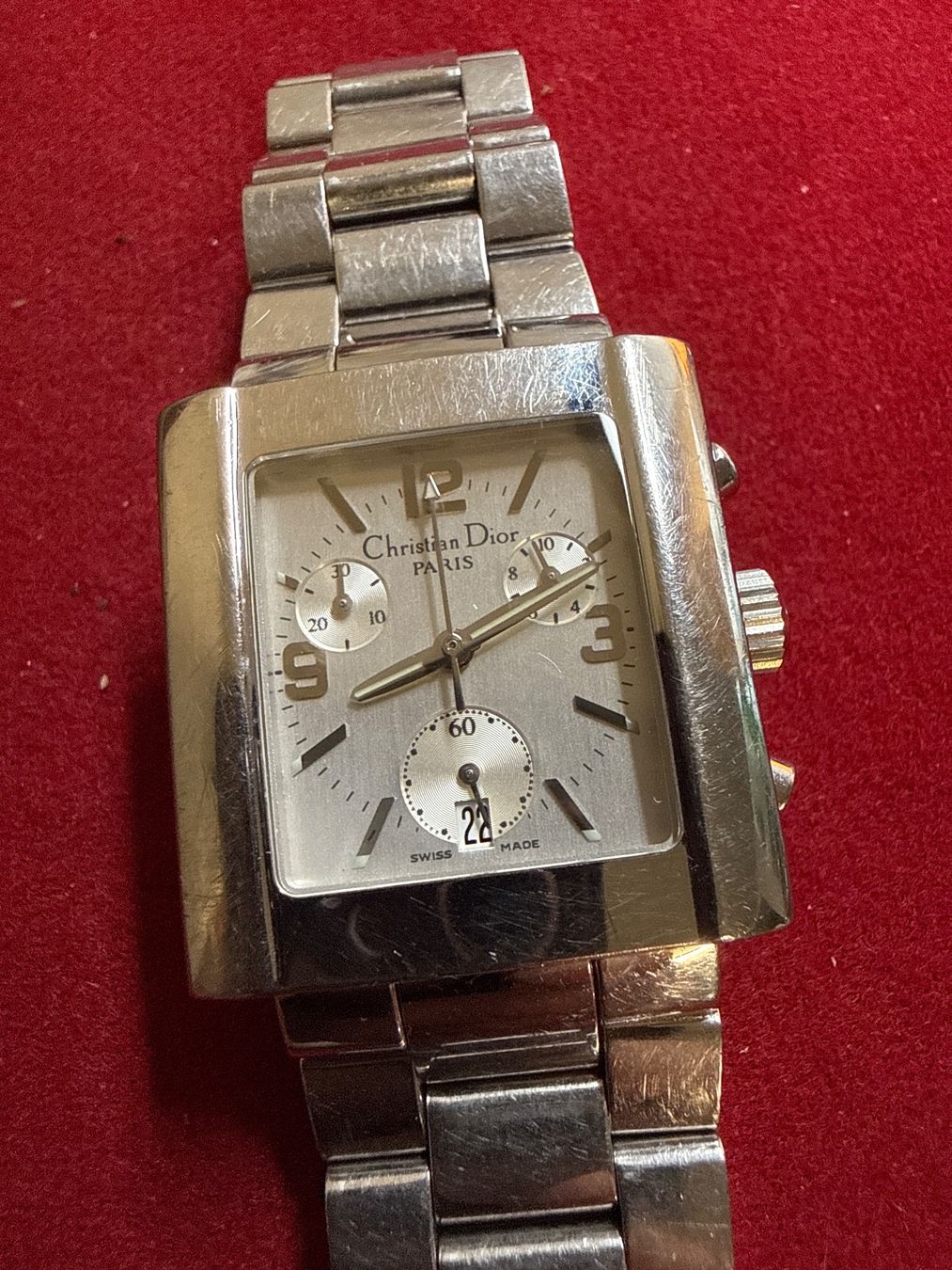 Dior Orologi: Christian Dior Chronograph Quarz 31 mm – Usato da Pfeffingen venduto da Allhandelklgwatches