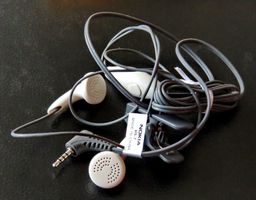 Nokia Headset HS-7 mit Standard 2,5mm Rundstecker