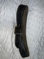 Ledergürtel Fabiani Modell Made Italy Grösse 90 schwarz