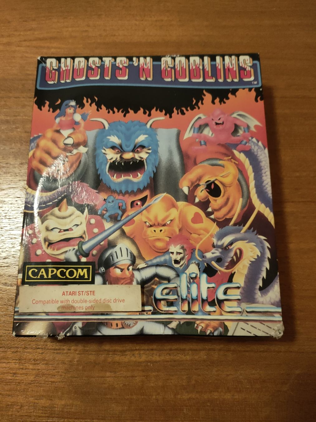 Spiele: RAR# ATARI ST/STE Game GHOSTS 'N GOBLINS 1990 ! CIB SELTEN ! – Gebraucht aus Gossau SG von Samus8 1