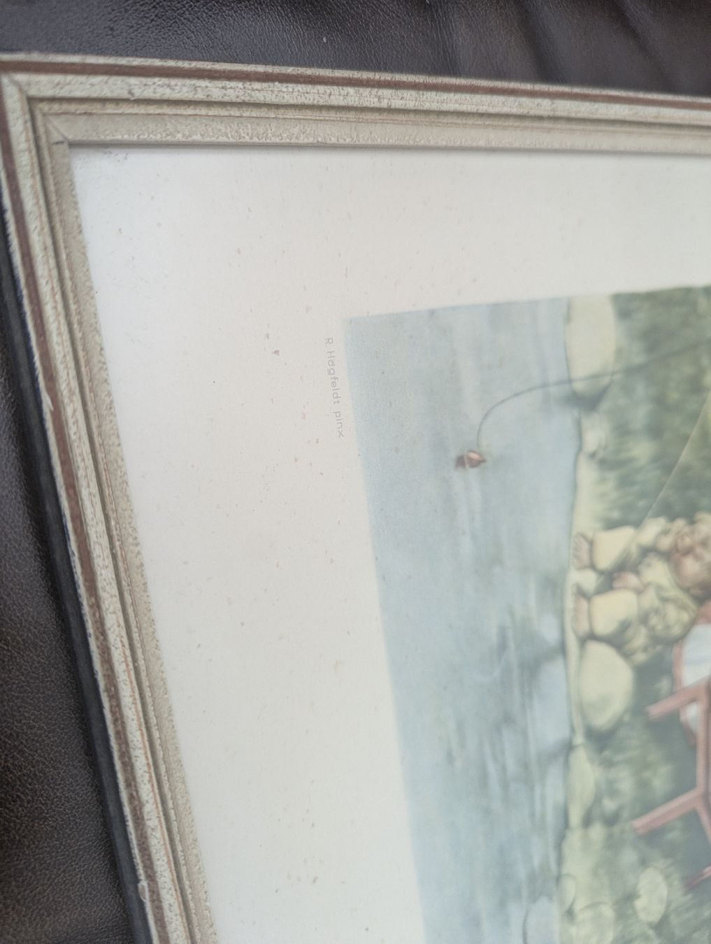 Dipinti: Vintage Robert Högfeldt Art Print  – Usato da Erlinsbach SO venduto da Meytalien 1
