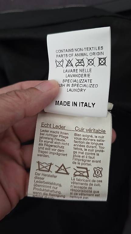 Giacche: schwarzer blazer damen, leder stoff von leonardo – Usato da Zuzwil SG venduto da motomania076 3