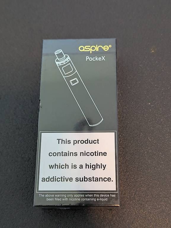 Autres tabacs: Aspire PockeX Pink Gold E-Zigarette neu – D'occasion à Vuisternens-Ogoz par MorattelD_