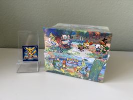 Pokemon Celebrations mini Tin Display sealed Deutsch Pikachu