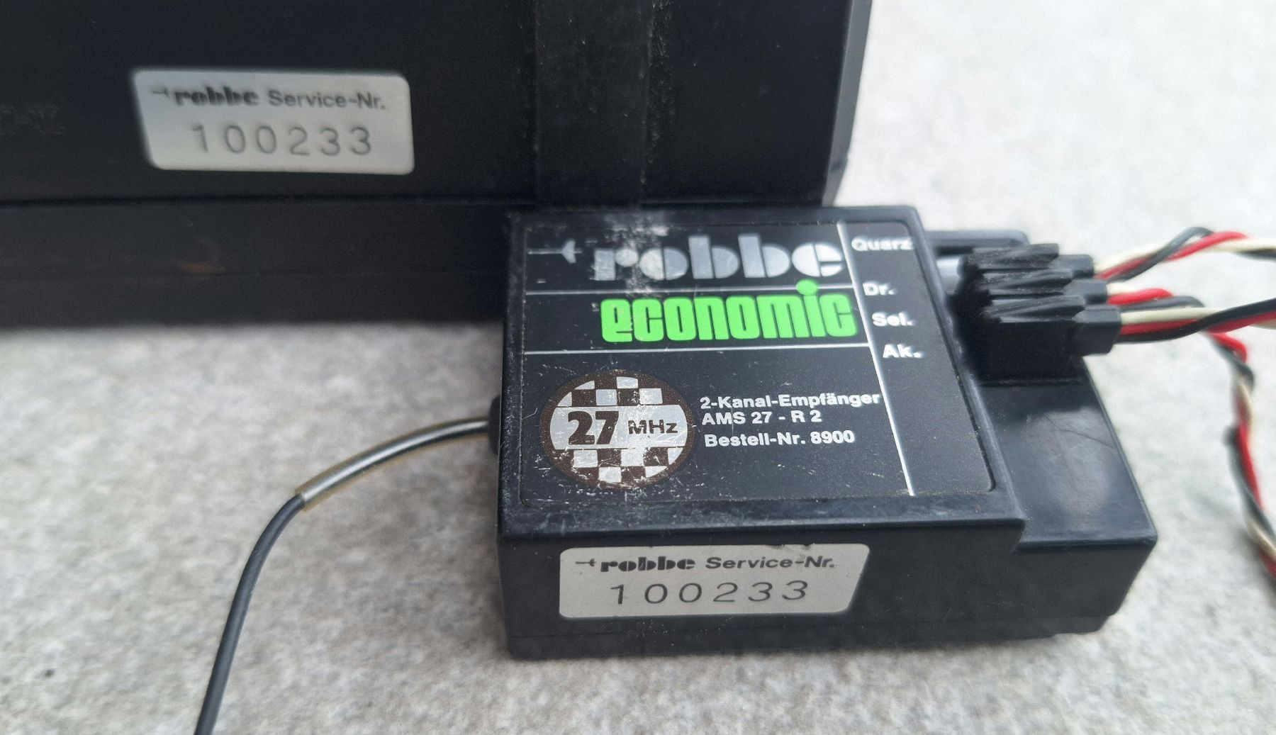 Telecomando: Robbe Compact 2 - Fernsteuerung mit Servos & Empfänger – Usato da Meikirch venduto da since78 3