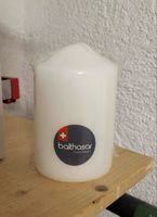 Zylinderkerze Balthasar weiss 92x150mm neu