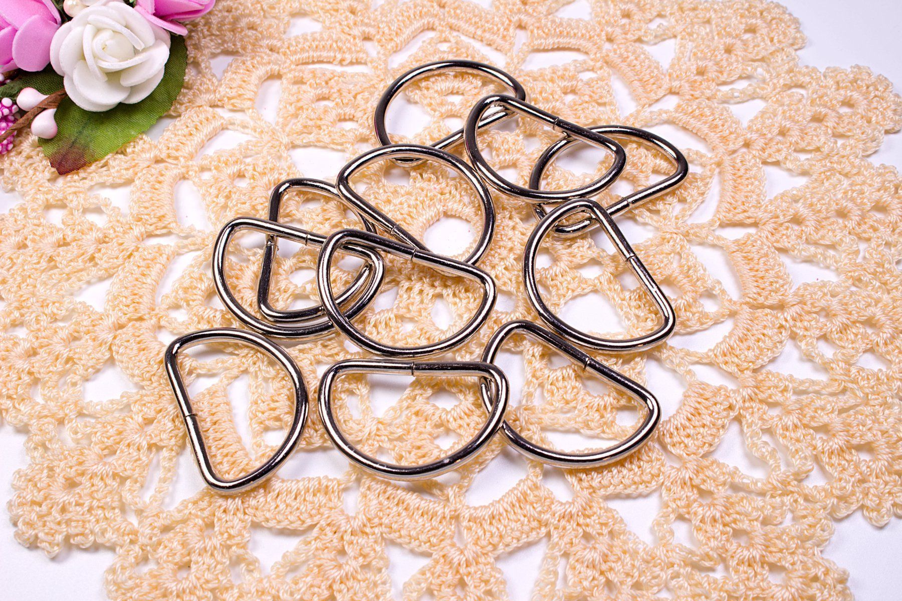 Stoffe: D-Ring - Taschenring - 32 mm – Neu und originalverpackt aus Zollikofen von Blackie