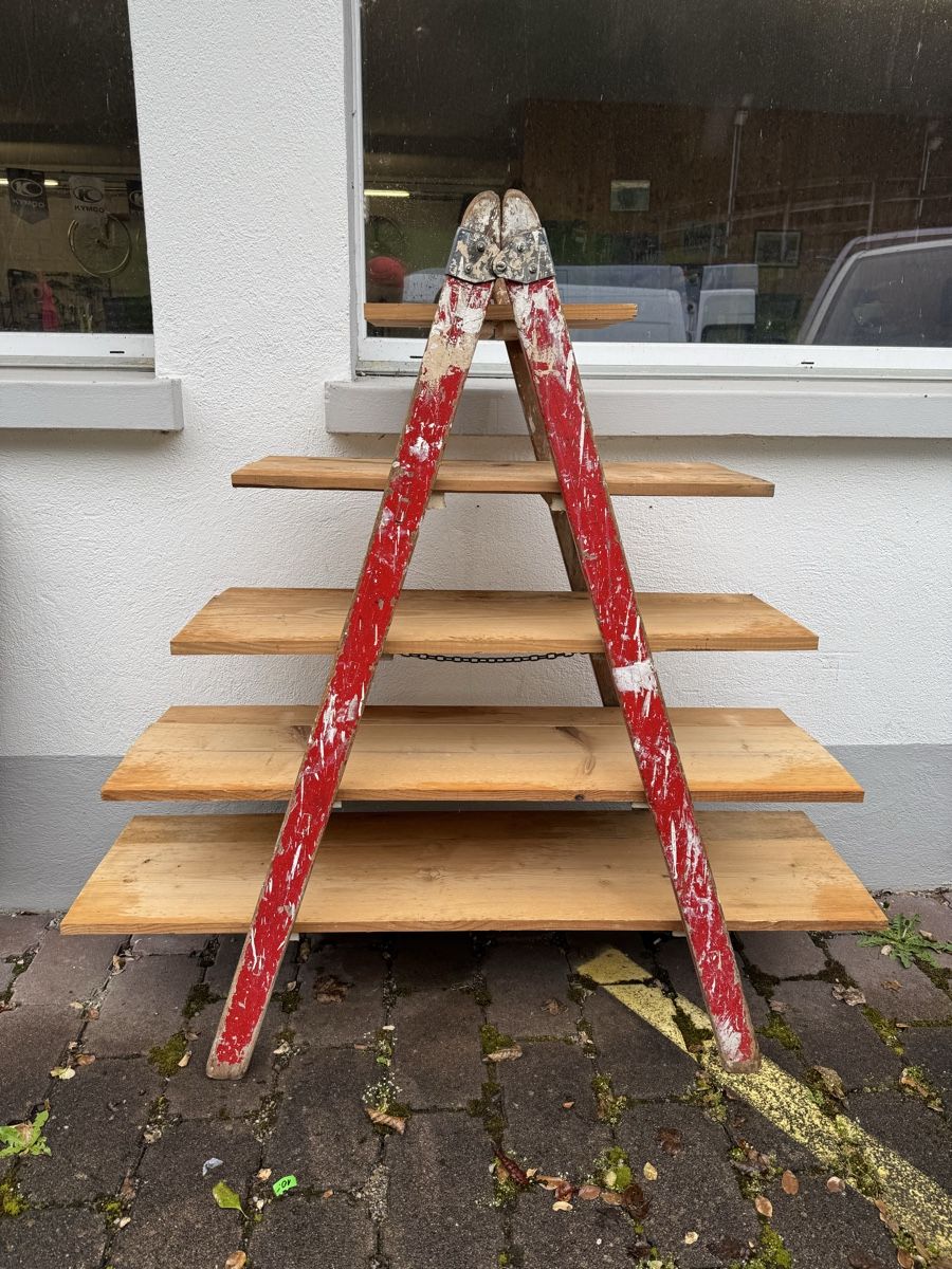 Scale: Bockleiter als Blumenständer – Usato da Gränichen venduto da onkel_xxl