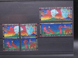 UN CH 1992 Umweltgipfel Rio De Janeiro im 2er gest.