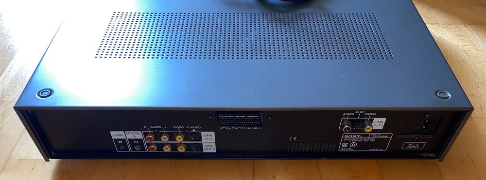 A Sony EV-C2000E PAL Video Hi8/Video8 VCR