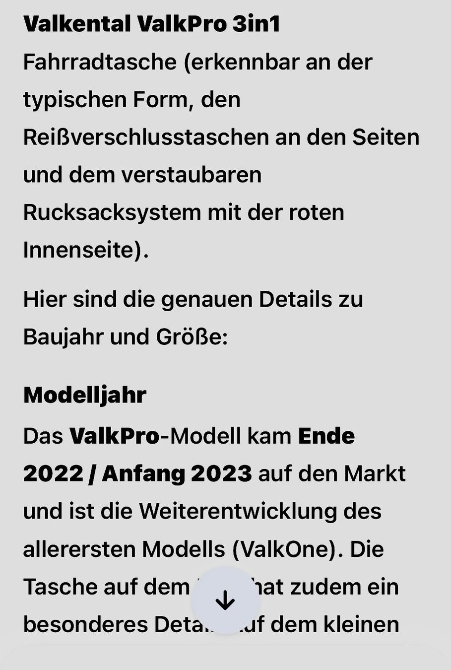 Zaini: Velo-Rucksack Valkental – Usato da Bad Zurzach venduto da Aquengel 8