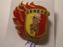 1 Genève Feuerwehr Pompier Pin (U66)