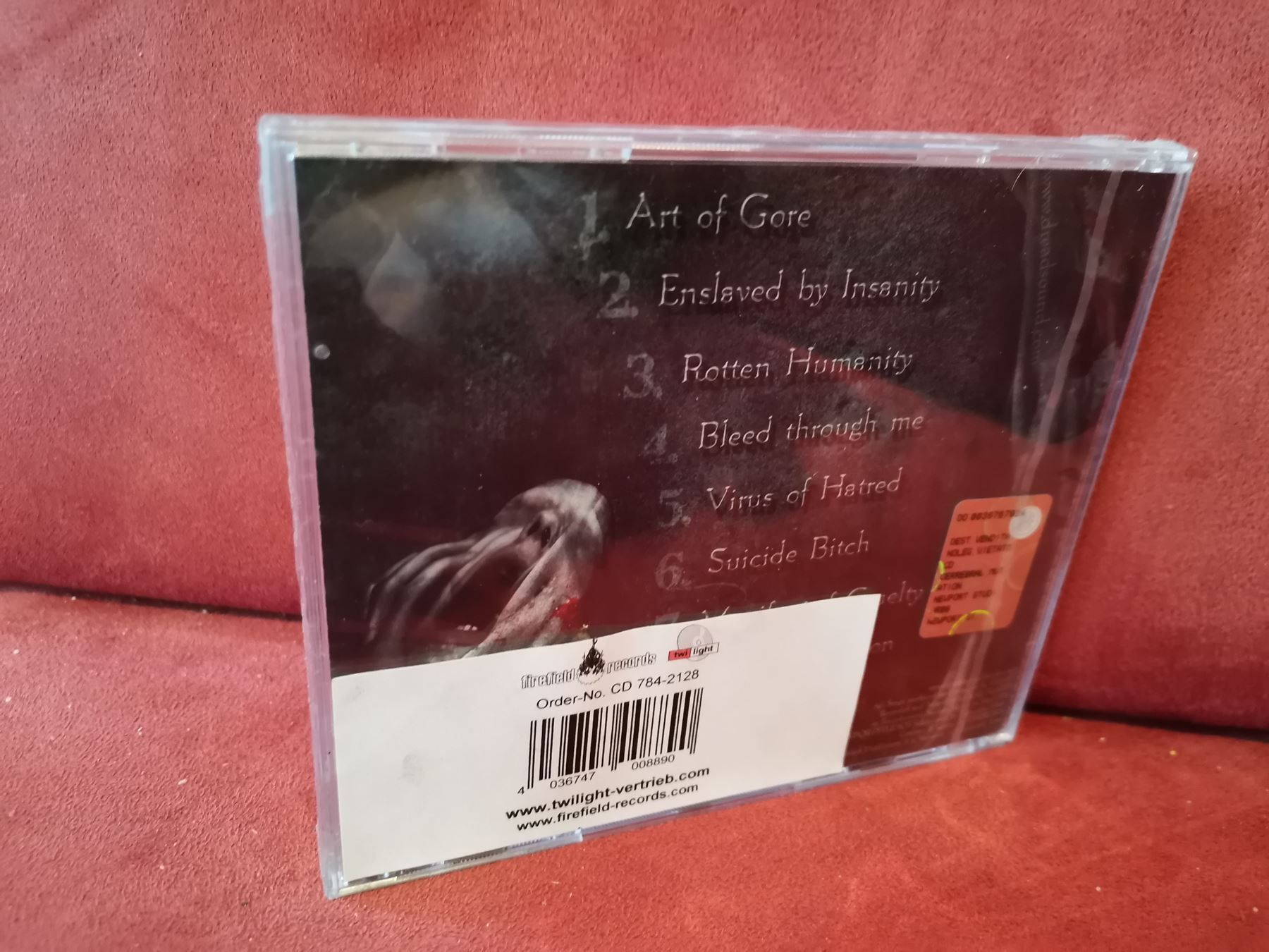 CD: Dread Cerebral Mutation DEATH METAL CD – Nuovo e nell'imballaggio originale da Zofingen venduto da noise123 1