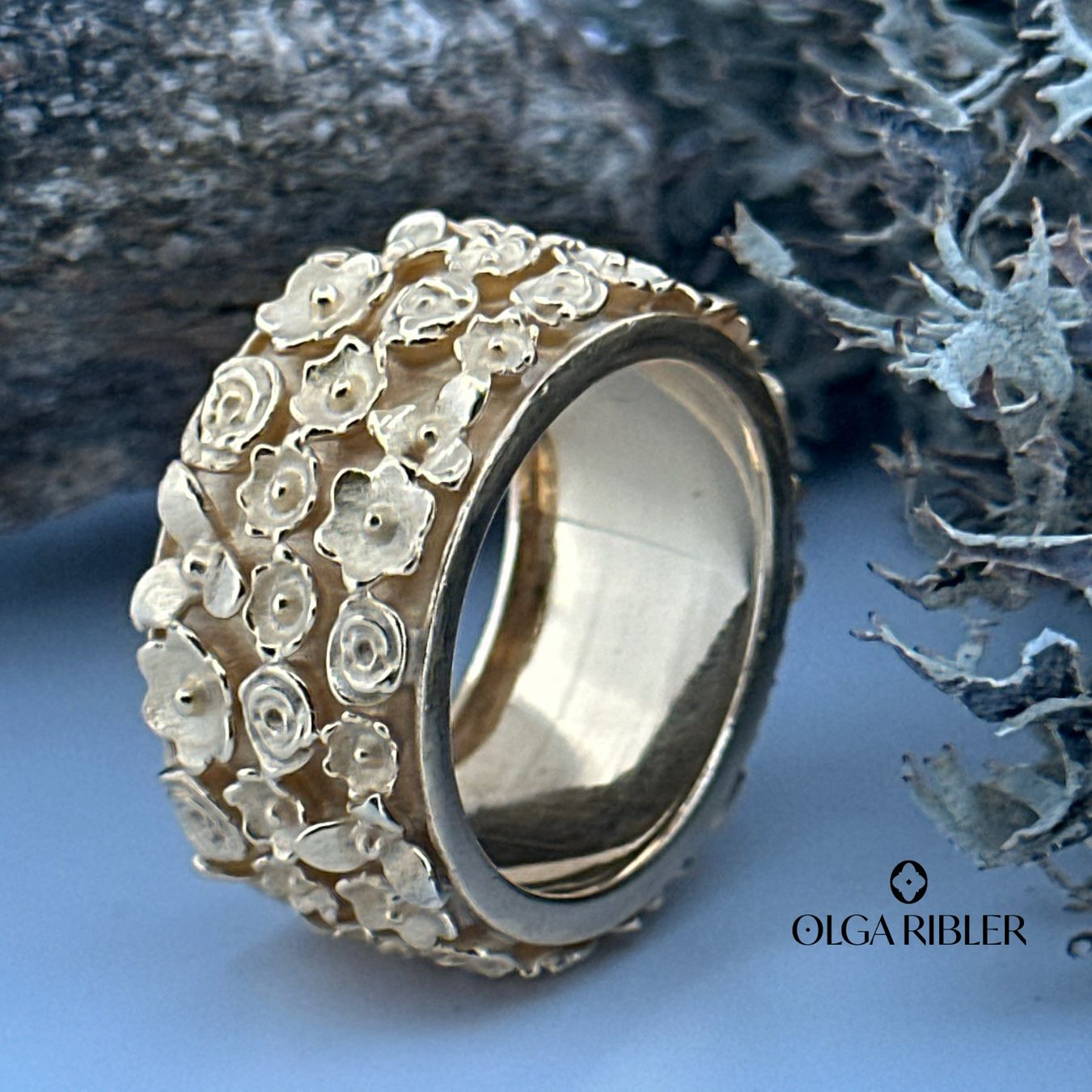 Olga Ribler Bagues: Statement Silber Ring 925  Grösse 64 – Neuf (Voir description) à Luzern par Schmuckoutlet 1