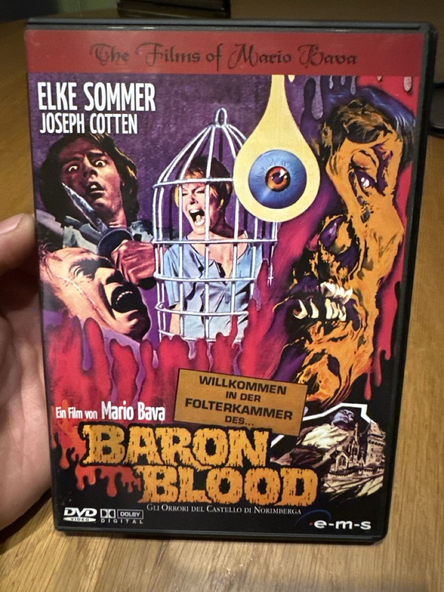 Tutti i DVDs: Baron Blood Mario baba DVD – Nuovo (secondo la descrizione) da Benken ZH venduto da Audi-erich