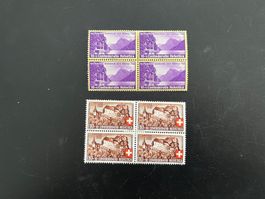 Pro Patria Nr. 1-2 * Viererblock   (5394)