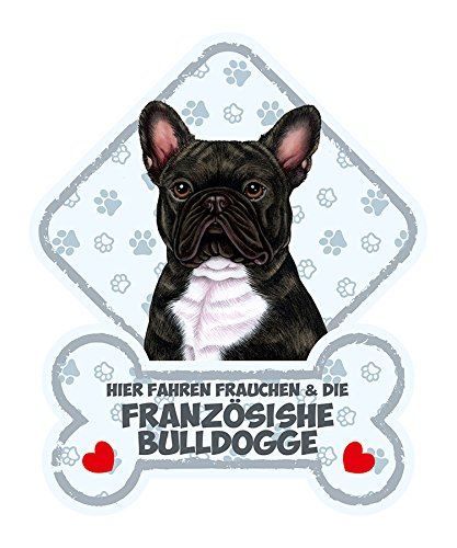 Insegne: Hundeschild mit Saugn.FRANZ.BULLDOGGE-SC – Nuovo e nell'imballaggio originale da Rupperswil venduto da big-one-sale