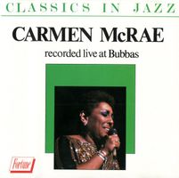 Carmen McRae – Recorded Live At Bubbas, CD, D18