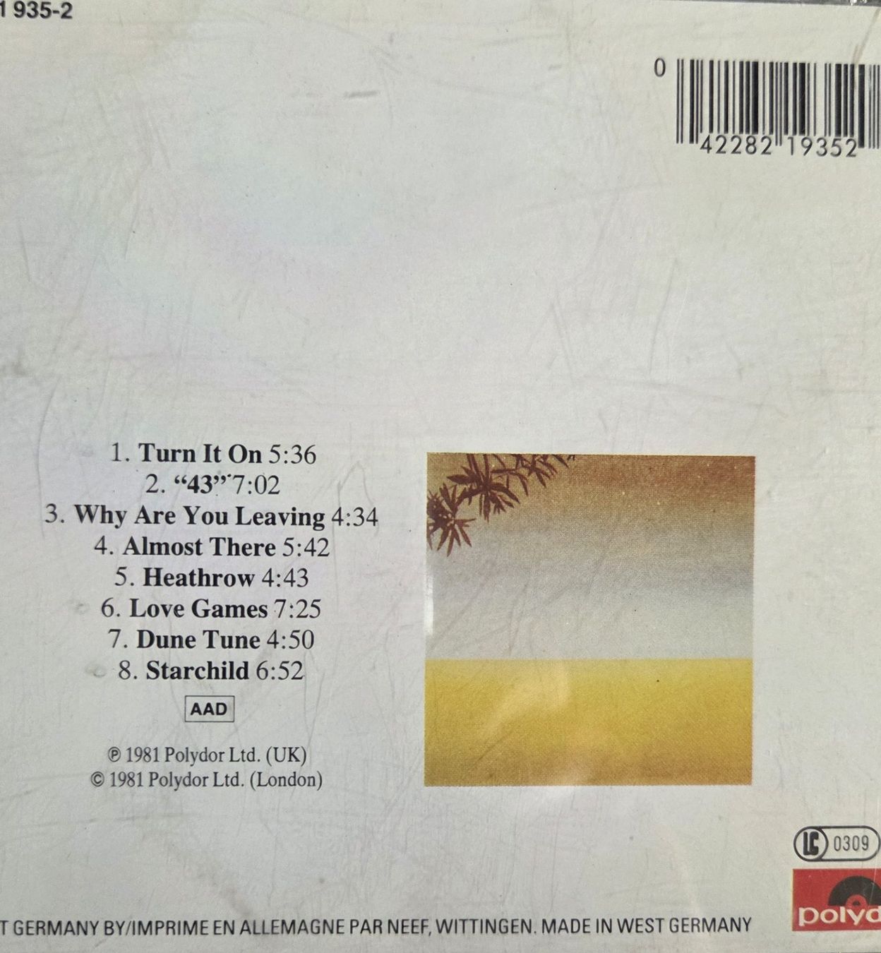 CD: Level 42 - s/T – Usato da Biberist venduto da Beaver58 1