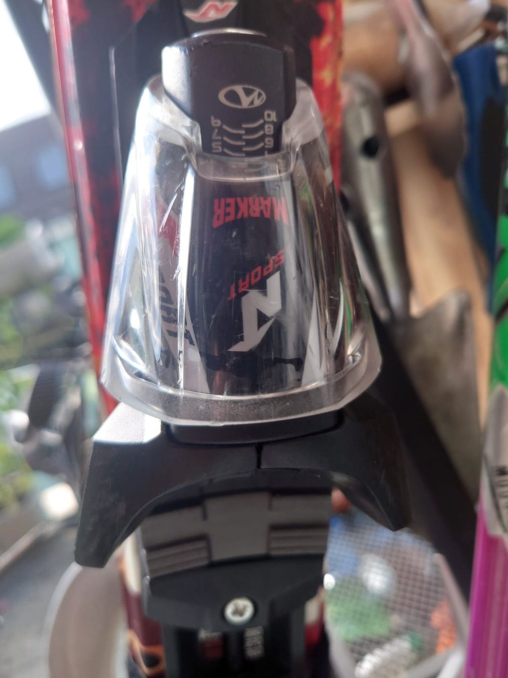 Sci: Nordica Ski mit Marker Bindung und Atomic Stöcken – Usato da Luzern venduto da Remo_D 3