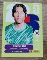 Panini Sticker FIFA WM 2084 Seunggyu Kim KOR3