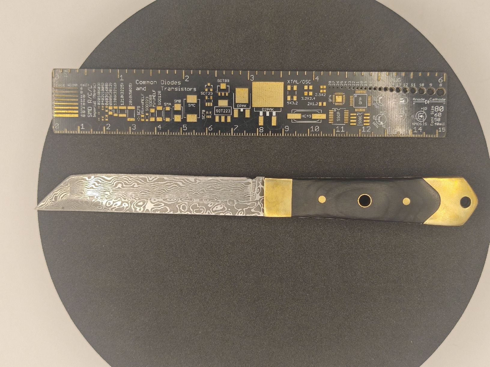 Accessori: Messer, (Full Tang) mit Tanto Klinge – Usato da Ottikon venduto da Kolibri-81 8