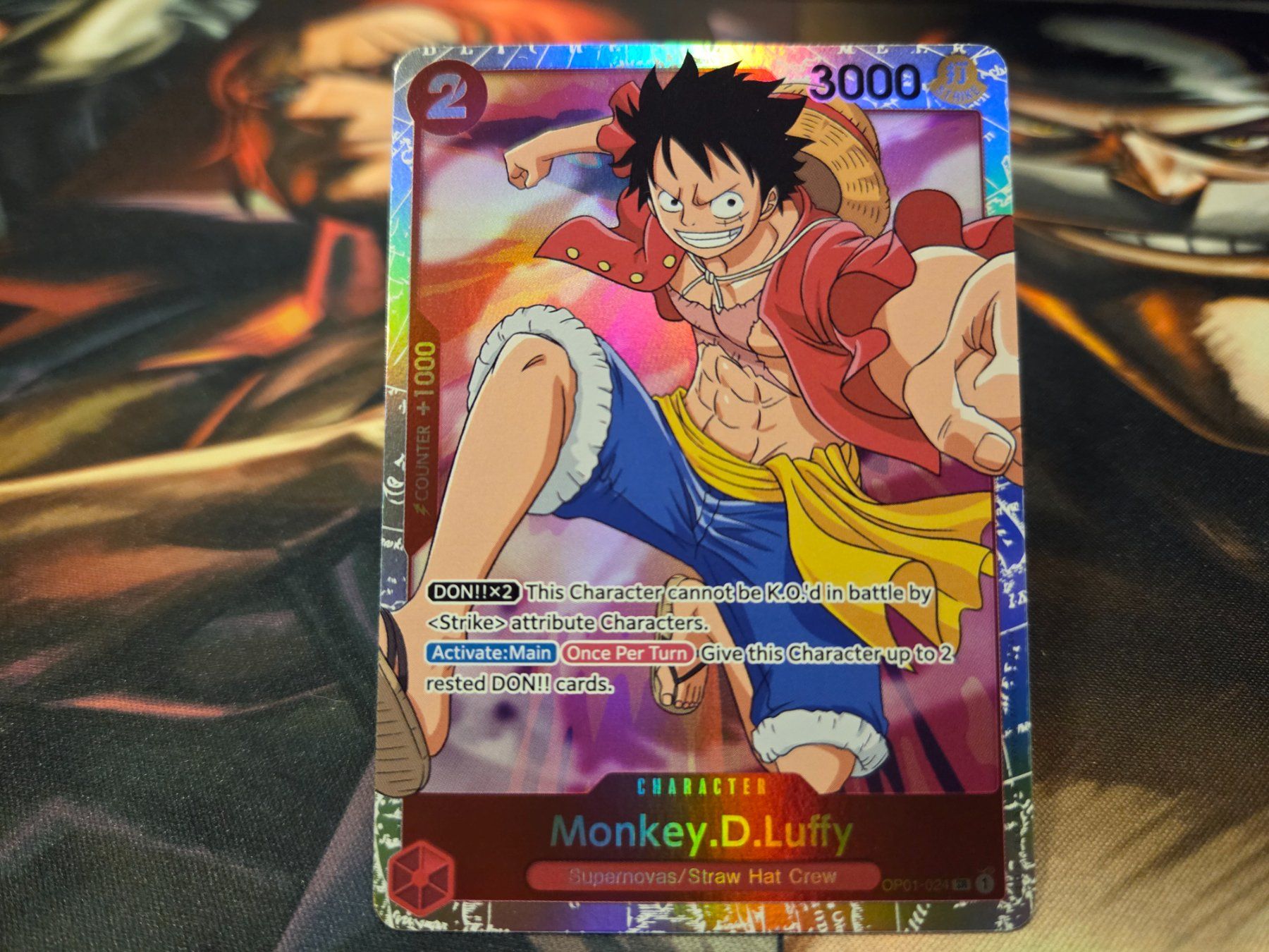 Bandai Carte collezionabili: One Piece | Monkey.D Luffy SR – Usato da Lugano venduto da Doppia_B